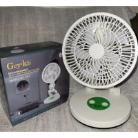 Портативний акумуляторний вентилятор Gcy-kb KC-101 з LED-підсвіткою